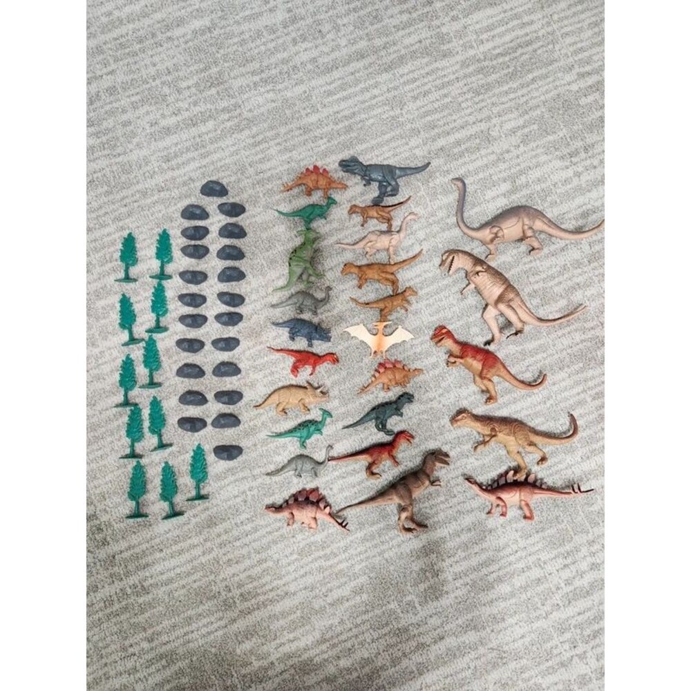 Terra by Battat Dinosaur play toys figurines 58 pieces